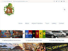 Tablet Screenshot of blacktaxitours.com